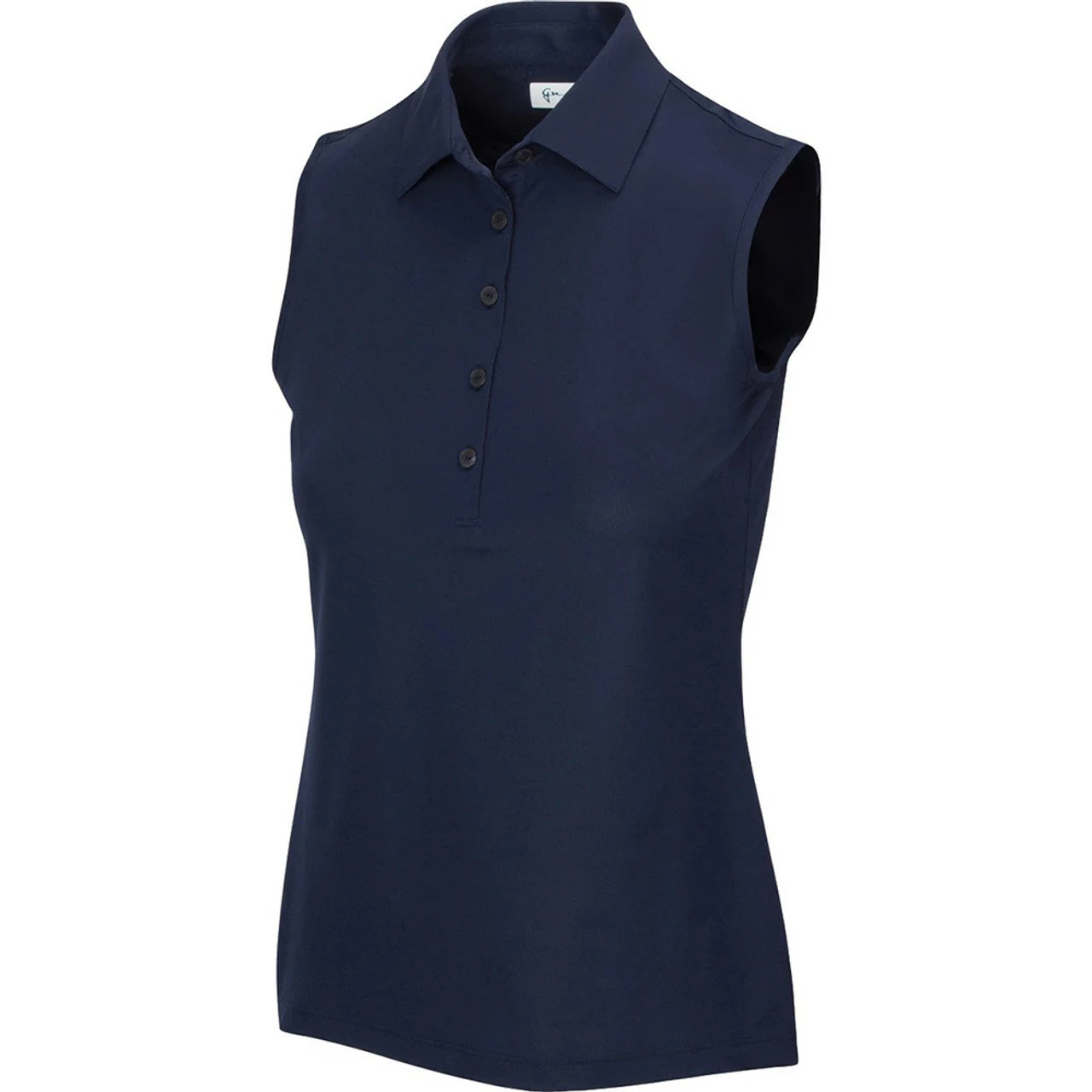 Greg Norman Women's Freedom Micro Pique Sleeveless Polo 4 Greg Norman Women's Freedom Micro Pique Sleeveless Polo - Image 4