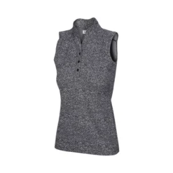 Greg Norman Women's Heathered Dot Sleeveless Polo