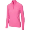 Greg Norman Women's Peached Heather 1/4 Zip
