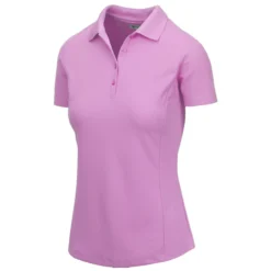 Greg Norman Women's Short Sleeve Protek Micro Pique Polo -Golf Bag Sales greg norman womens short sleeve protek micro pique polo bloom 01 91134.1633463944