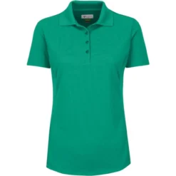 Greg Norman Women's Short Sleeve Protek Micro Pique Polo -Golf Bag Sales greg norman womens short sleeve protek micro pique polo emerald 01 67806.1633463944