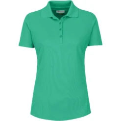 Greg Norman Women's Short Sleeve Protek Micro Pique Polo -Golf Bag Sales greg norman womens short sleeve protek micro pique polo jade 01 30969.1633464080