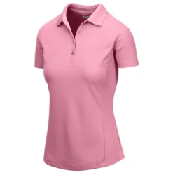 Greg Norman Women's Short Sleeve Protek Micro Pique Polo -Golf Bag Sales greg norman womens short sleeve protek micro pique polo pink sky 01 32409.1633463944