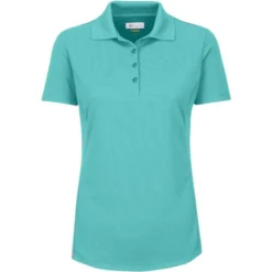Greg Norman Women's Short Sleeve Protek Micro Pique Polo -Golf Bag Sales greg norman womens short sleeve protek micro pique polo sea glass 01 93562.1633463944