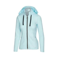 Greg Norman Women's Sofia Jacket 7 Greg Norman Women's Sofia Jacket -Golf Bag Sales greg norman womens sofia jacket pure aqua heather 01 12738.1644439030