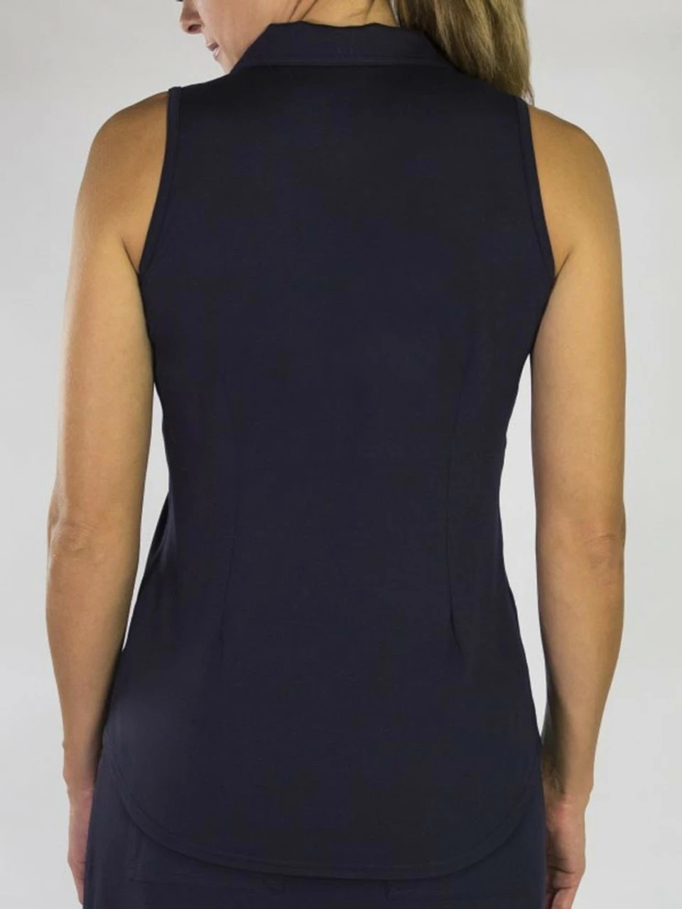 Jofit Cutaway Embroidery Polo - Midnight 2 Jofit Cutaway Embroidery Polo - Midnight - Image 2