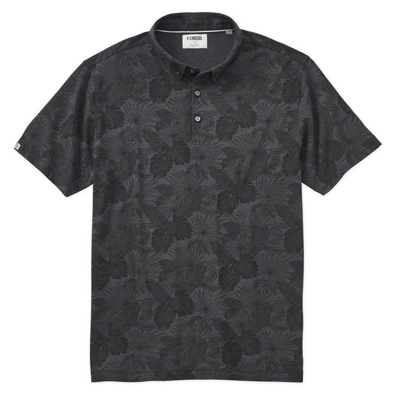Linksoul Anza Floral Print Polo 1 Linksoul Anza Floral Print Polo