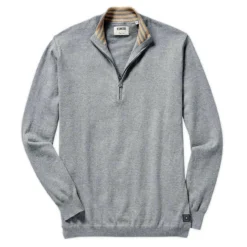 Linksoul Cotton-Cashmere 1/4 Zip Sweater 7 Linksoul Cotton-Cashmere 1/4 Zip Sweater -Golf Bag Sales linksoul cotton cashmere 1 4 zip sweater heather grey 01 70066.1632855609