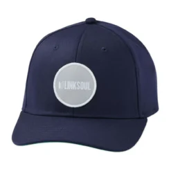Linksoul Grey Patch Hat -Golf Bag Sales linksoul grey patch hat navy 01 55172.1632943270