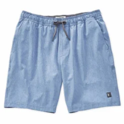 Linksoul Saturday AC Shorts - Lined -Golf Bag Sales linksoul saturday ac short lined washed blue 01 70789.1676597315