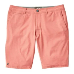 Linksoul Solid Boardwalker Shorts - Previous Season Style -Golf Bag Sales linksoul solid boardwalker short previous season style papaya 01 28409.1632510665