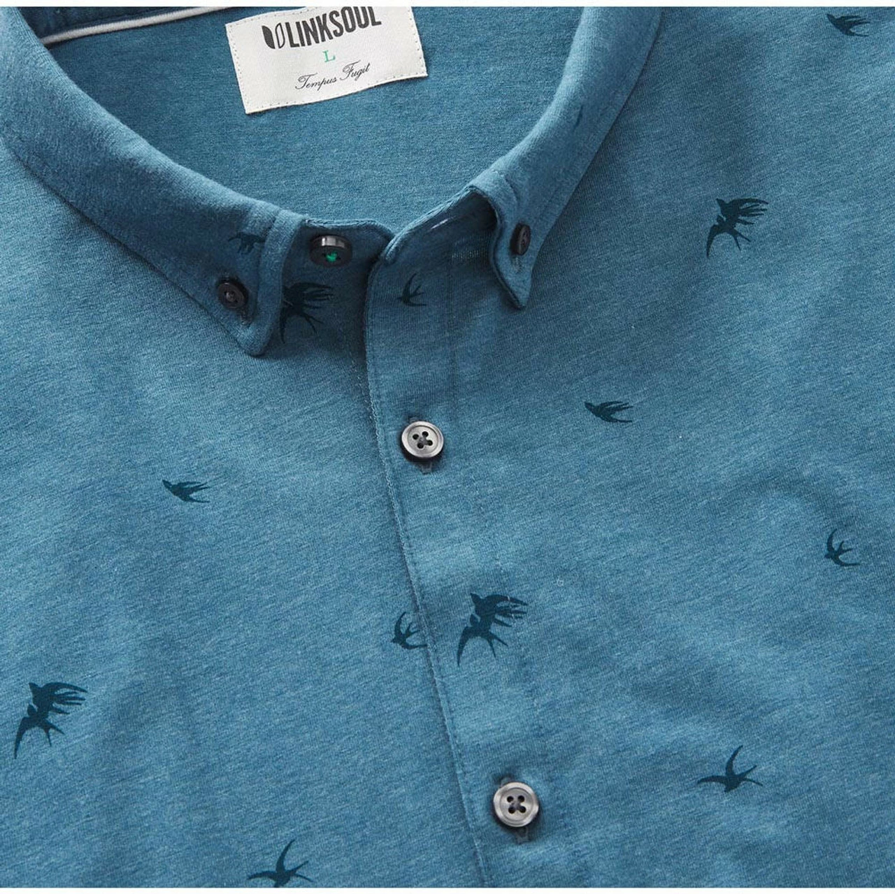 Linksoul Songbird Print Anza Shirt 5 Linksoul Songbird Print Anza Shirt - Image 5