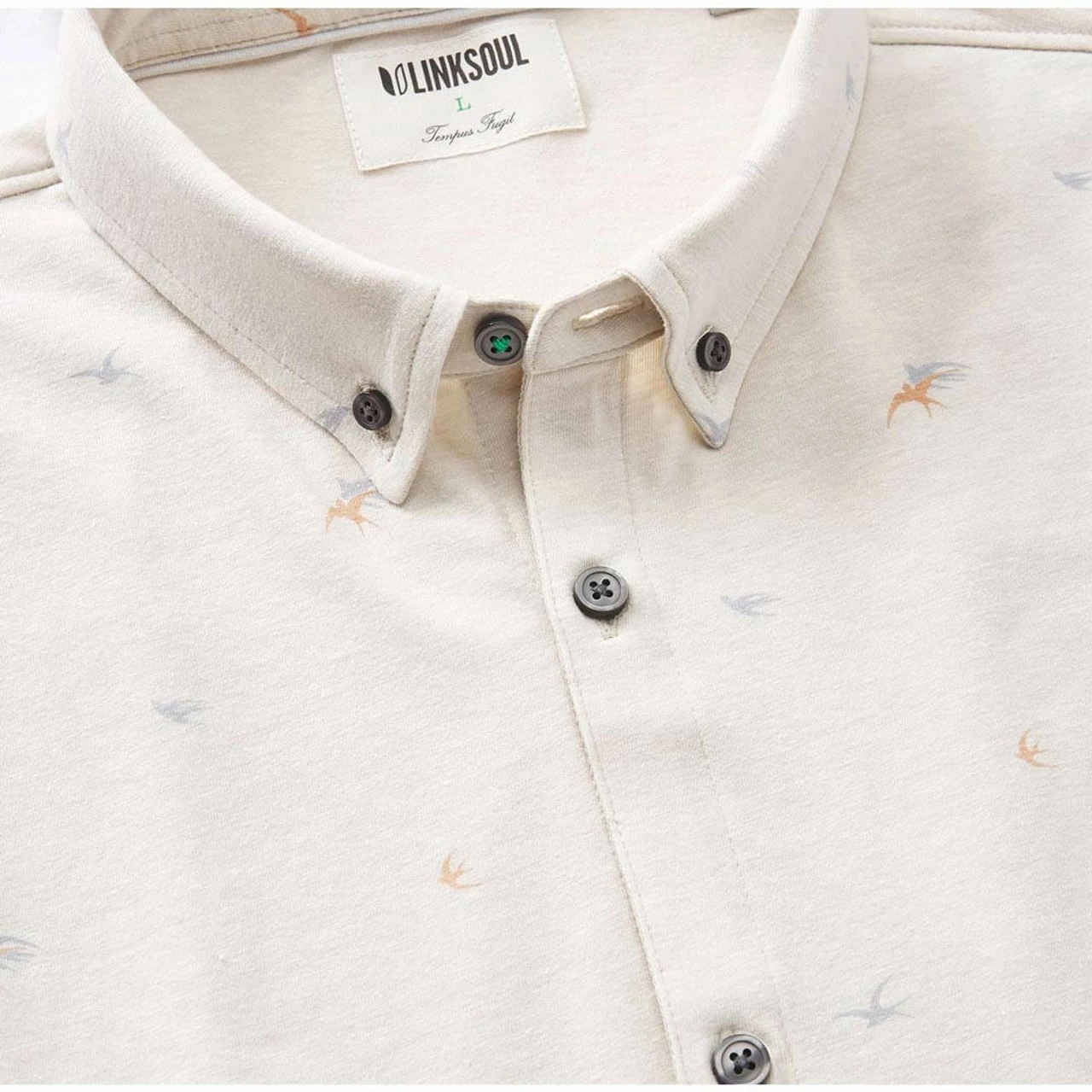 Linksoul Songbird Print Anza Shirt 18 Linksoul Songbird Print Anza Shirt - Image 18