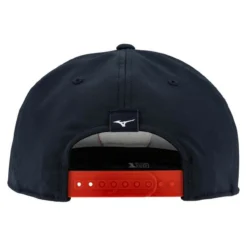 Mizuno Crossed Clubs Snapback Hat -Golf Bag Sales mizuno crossed clubs snapback hat navy 02 97896.1673906894