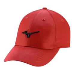 Mizuno Tour Adjustable Lightweight Hat -Golf Bag Sales mizuno tour adjustable lightweight hat nantucket red black 01 37936.1636977022