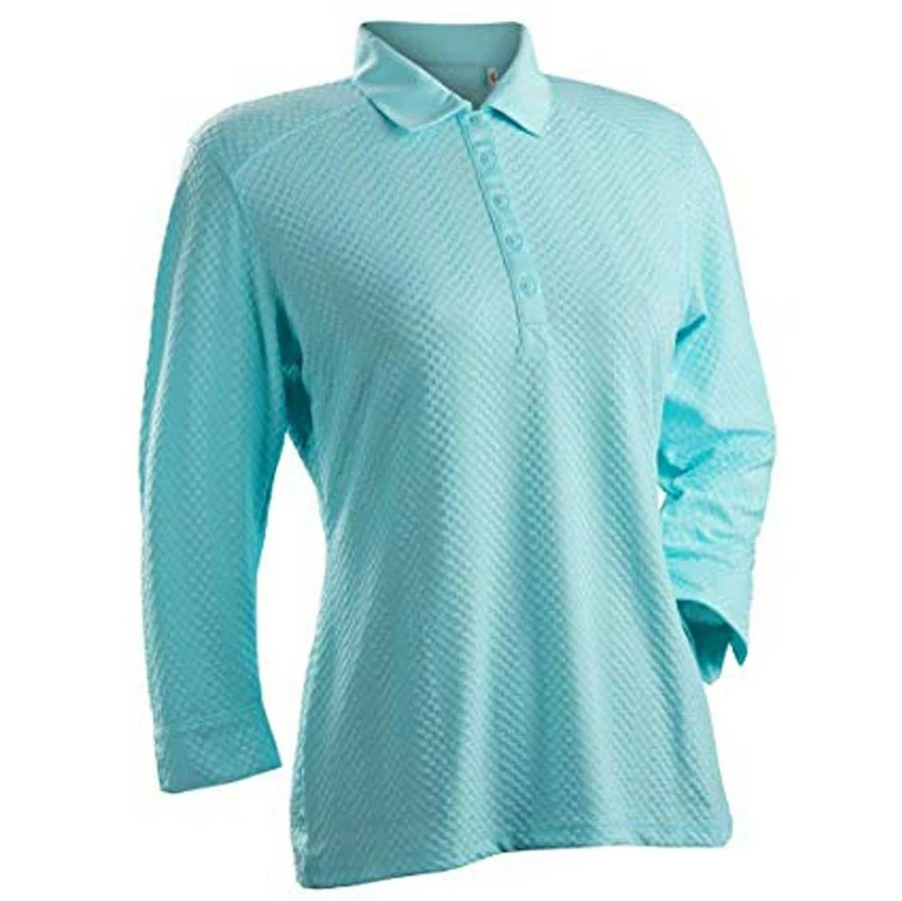 Nancy Lopez Grace 3/4 Sleeve Polo 2 Nancy Lopez Grace 3/4 Sleeve Polo - Image 2