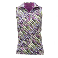 Nancy Lopez Rhythm Sleeveless Polo