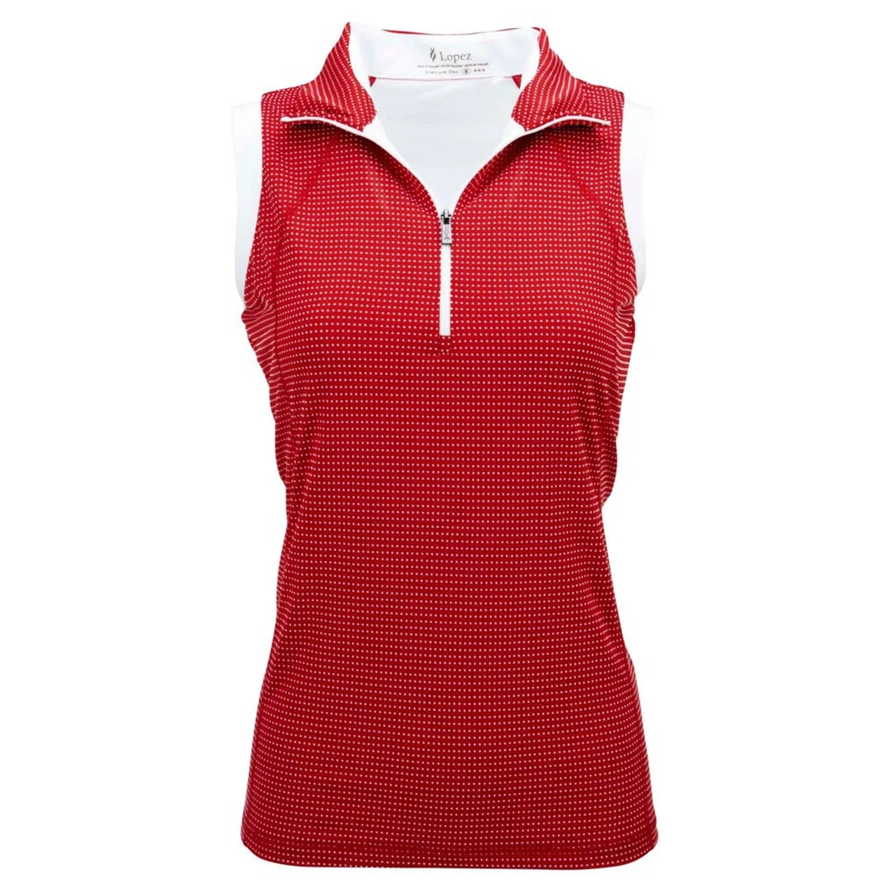 Nancy Lopez Zone Sleeveless Polo 3 Nancy Lopez Zone Sleeveless Polo - Image 3