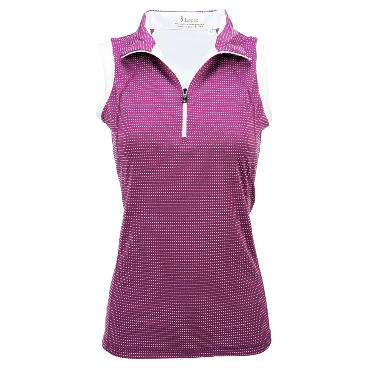 Nancy Lopez Zone Sleeveless Polo 1 Nancy Lopez Zone Sleeveless Polo