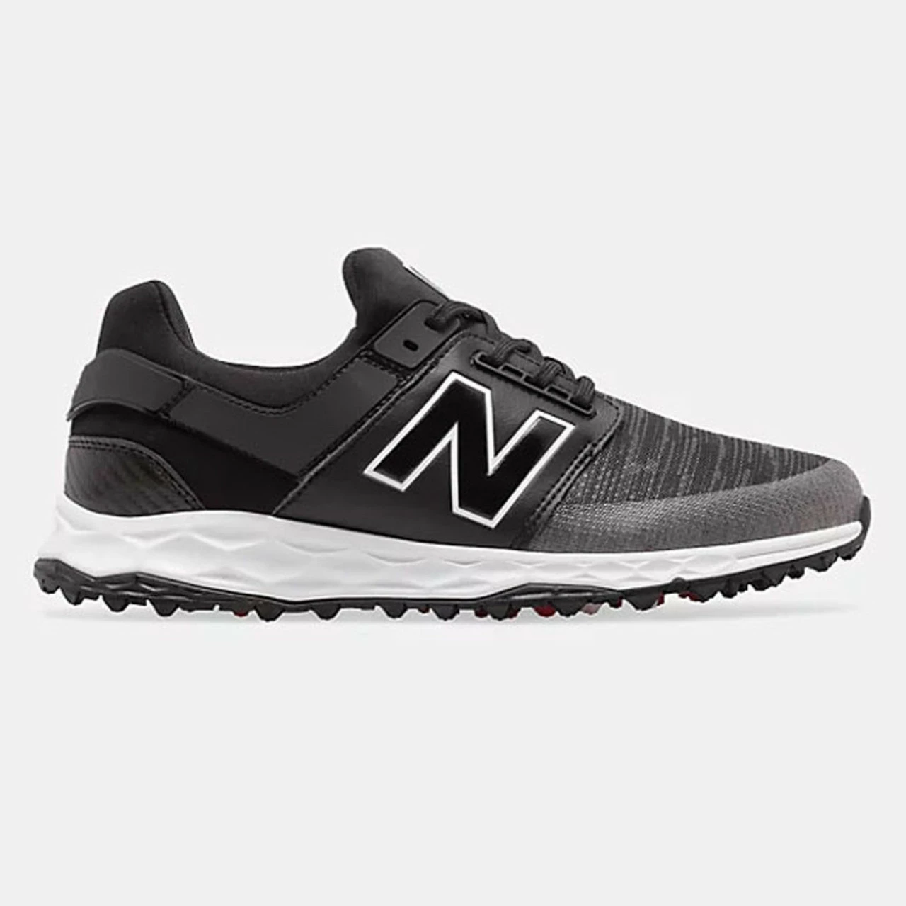 New Balance Men's Fresh Foam Links SL Golf Shoes - Black 1 New Balance Men's Fresh Foam Links SL Golf Shoes - Black