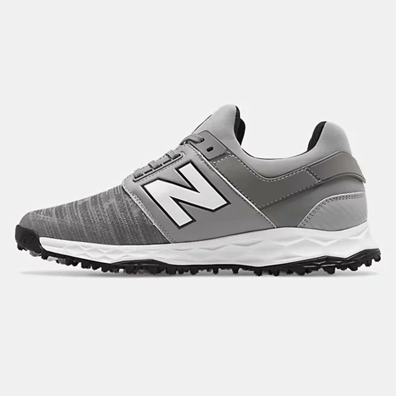New Balance Men's Fresh Foam Links SL Golf Shoes - Grey 2 New Balance Men's Fresh Foam Links SL Golf Shoes - Grey - Image 2