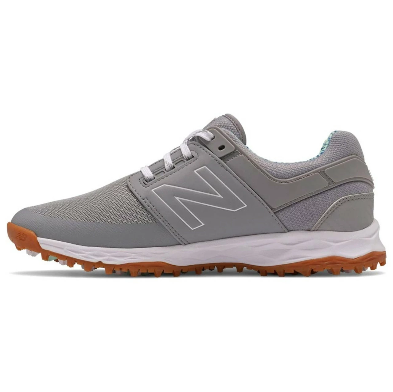 New Balance Women's Fresh Foam Links SL Golf Shoes - Grey/Blue 2 New Balance Women's Fresh Foam Links SL Golf Shoes - Grey/Blue - Image 2