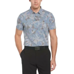 Original Penguin Filtered Floral Camo Print Polo