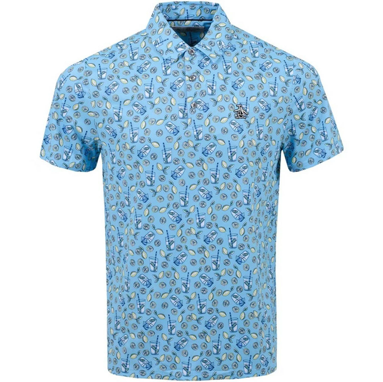 Original Penguin Lemonade Print Polo 1 Original Penguin Lemonade Print Polo