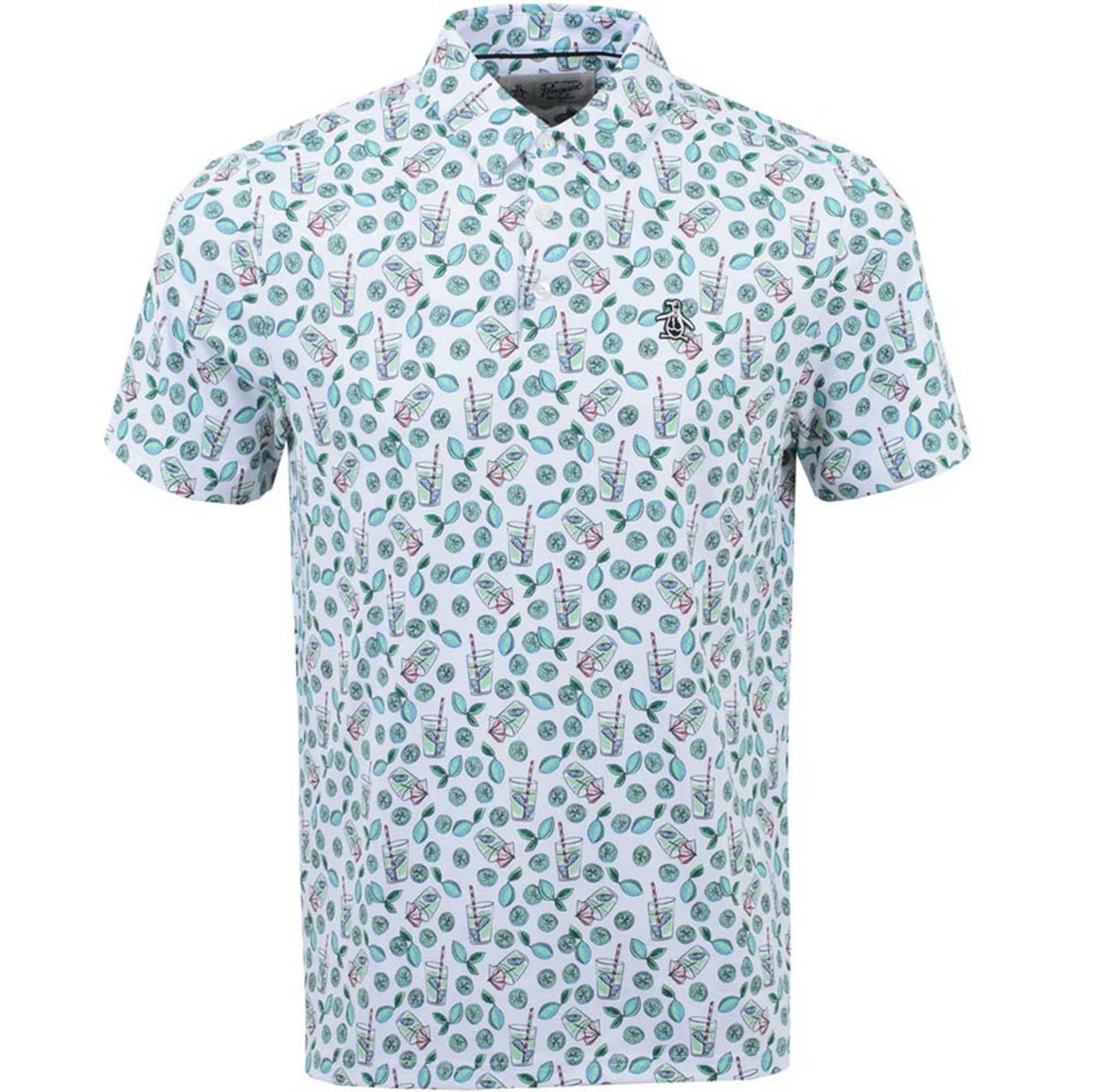 Original Penguin Lemonade Print Polo 3 Original Penguin Lemonade Print Polo - Image 3