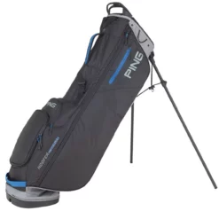 Ping Hoofer Craz-E Lite Stand Bag 10 Ping Hoofer Craz-E Lite Stand Bag -Golf Bag Sales ping hoofer craz e lite stand bag black grey blue 01 80467.1668612869