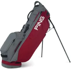 Ping Hoofer Lite Stand Bag -Golf Bag Sales ping hoofer lite stand bag cardinal dark grey black 01 41610.1643988670