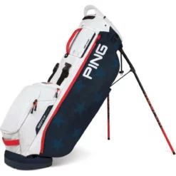 Ping Hoofer Lite Stand Bag -Golf Bag Sales ping hoofer lite stand bag navy white red 01 1 60451.1643986715