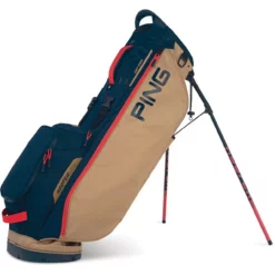 Ping Hoofer Lite Stand Bag -Golf Bag Sales ping hoofer lite stand bag tan navy sunkiss 01 25734.1643988670