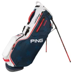 Ping Hoofer Stand Bag -Golf Bag Sales ping hoofer stand bag navy white red 01 12153.1646323274