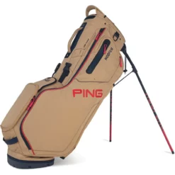 Ping Hoofer Stand Bag -Golf Bag Sales ping hoofer stand bag tan navy orange 01 80911.1645727140