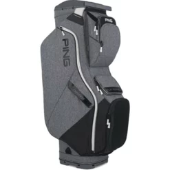Ping Traverse Cart Bag -Golf Bag Sales ping traverse cart bag heather grey black white 01 15914.1662670077