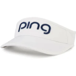 Ping Women's Tour Sport Visor -Golf Bag Sales ping womens tour sport visor white navy 01 47738.1676585454