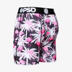 PSD Palms Flamingo Boxer Brief -Golf Bag Sales psd palms flamingo boxer brief black 03 35524.1640810194