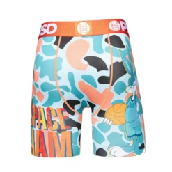 PSD Space Jam 2 Camo Boxer Brief -Golf Bag Sales psd space jam 2 camo boxer brief green 04 12830.1633030874