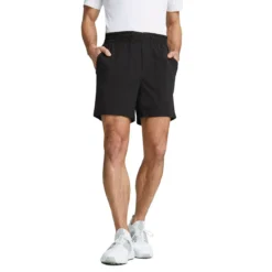 Puma 101 Vented Shorts - 7 Inch -Golf Bag Sales puma 101 vented shorts 7 inch black 01 35585.1678824481