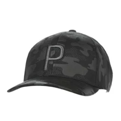 Puma Camo Pattern P Snapback Hat