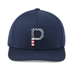 Puma Pars & Stripes P Snapback Hat -Golf Bag Sales puma pars and stripes p snapback hat navy blazer 03 40833.1645027105