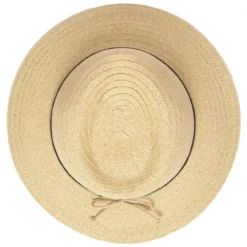 San Diego Hat Company Women's Paperbraid Fedora With Debossed Metallic Snake Band -Golf Bag Sales san diego hat company womens paperbraid fedora with debossed metallic snake band natural 03 12606.1676593860