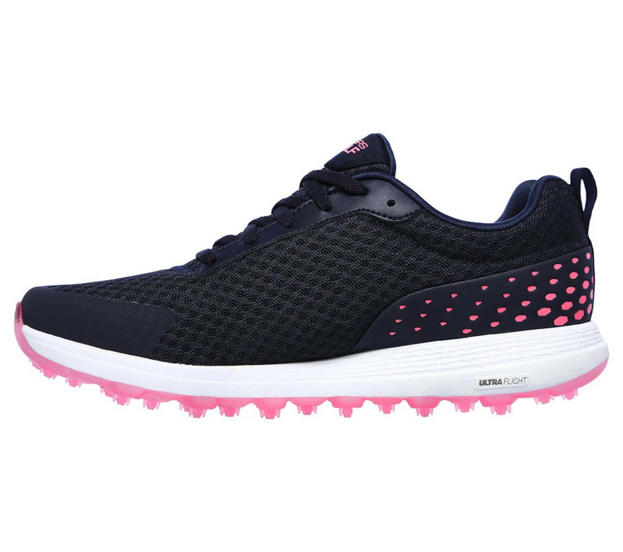 Skechers Women's Go Golf Max - Fairway 2 Golf Shoes - Navy/Pink 2 Skechers Women's Go Golf Max - Fairway 2 Golf Shoes - Navy/Pink - Image 2