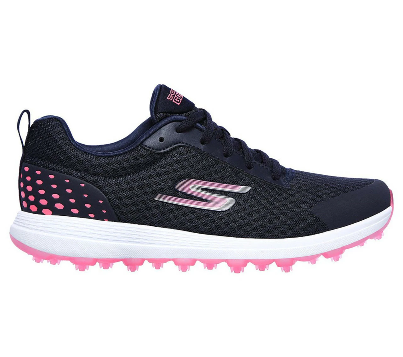 Skechers Women's Go Golf Max - Fairway 2 Golf Shoes - Navy/Pink 1 Skechers Women's Go Golf Max - Fairway 2 Golf Shoes - Navy/Pink