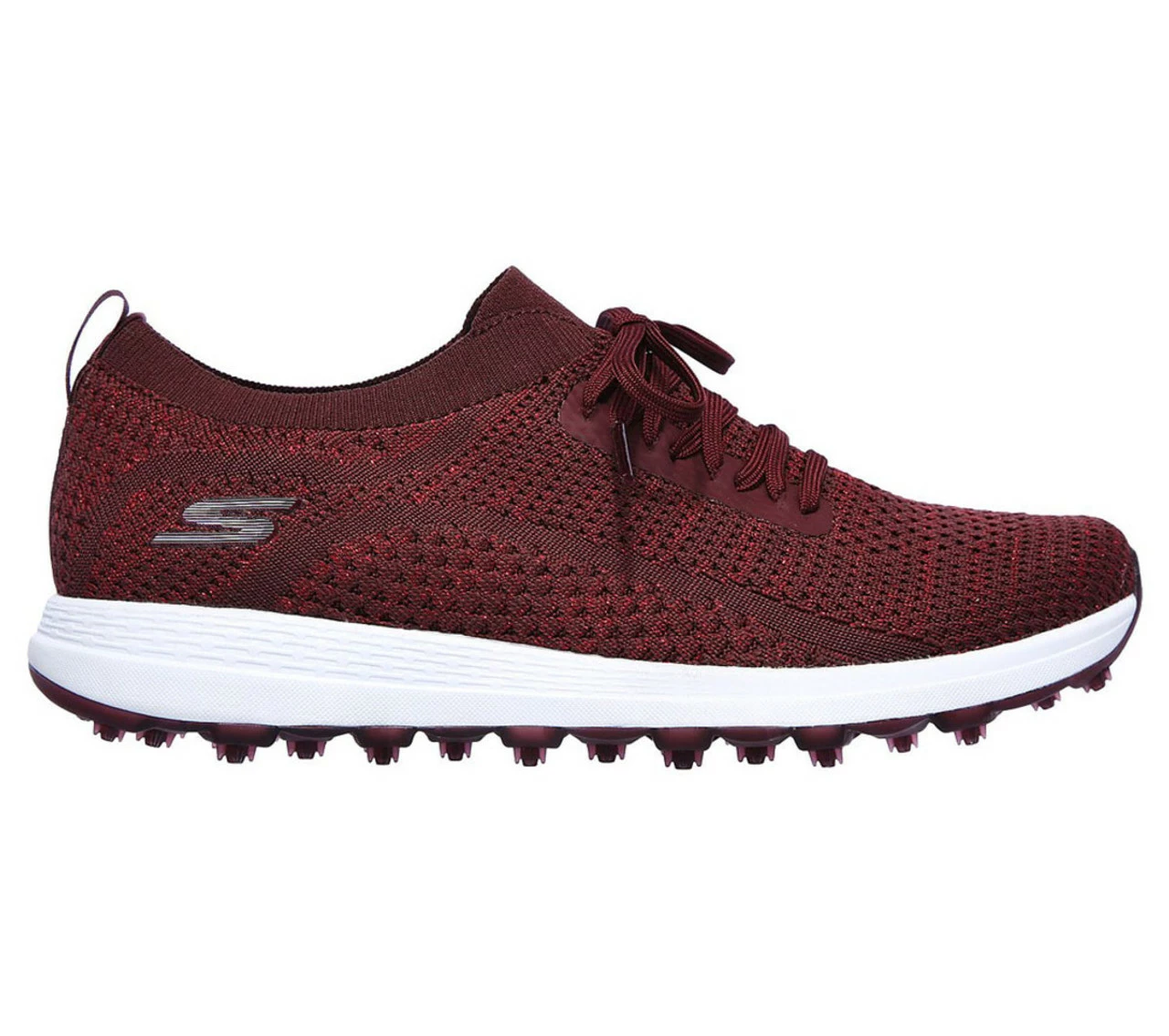 Skechers Women's Go Golf Max - Glitter Golf Shoes - Burgundy 1 Skechers Women's Go Golf Max - Glitter Golf Shoes - Burgundy