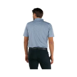 Straight Down Escher Polo -Golf Bag Sales straight down escher polo steel blue 04 15906.1644335557