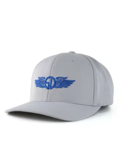 Straight Down SD Wings FlexFit Hat 5 Straight Down SD Wings FlexFit Hat -Golf Bag Sales straight down sd wings flexfit hat silver 01 48927.1633014154