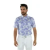 Straight Down Tropics Golf Polo