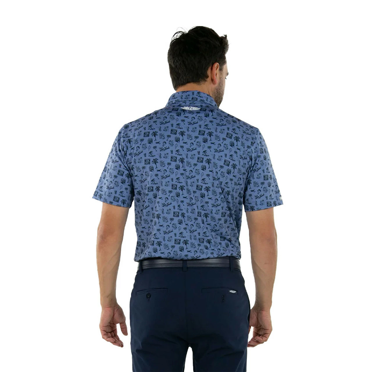 Straight Down Vintage Vacation Polo 2 Straight Down Vintage Vacation Polo - Image 2